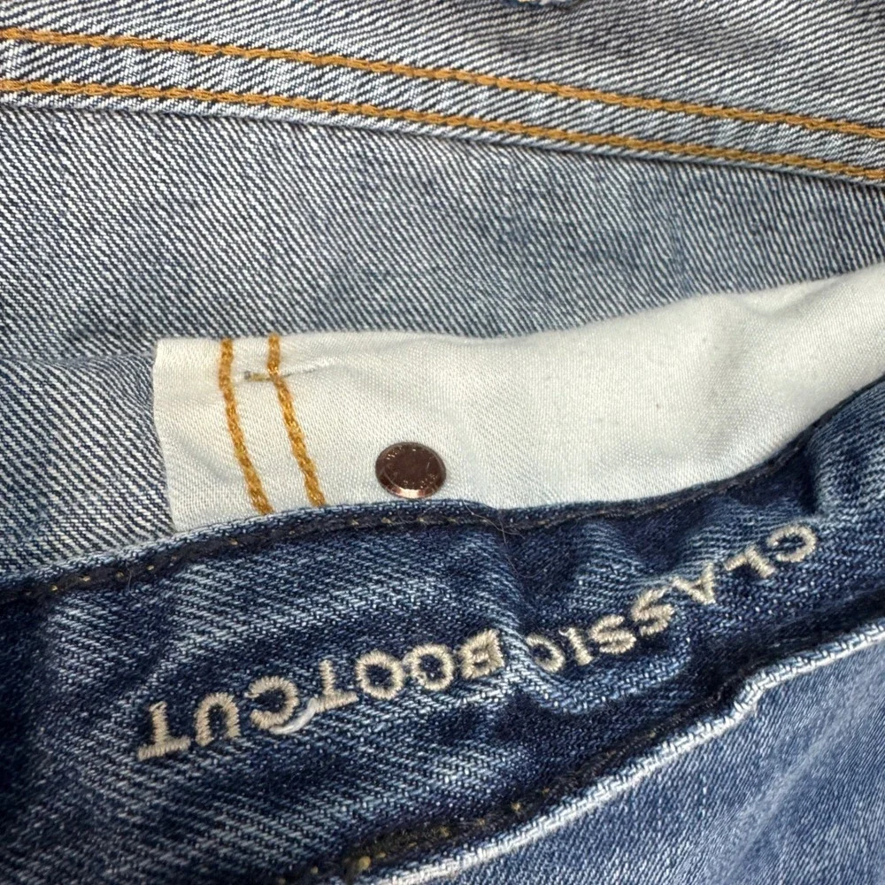 American Eagle‎ Bootcut Jeans Mens 38x30  Blue Y2K Vintage Faded Wash